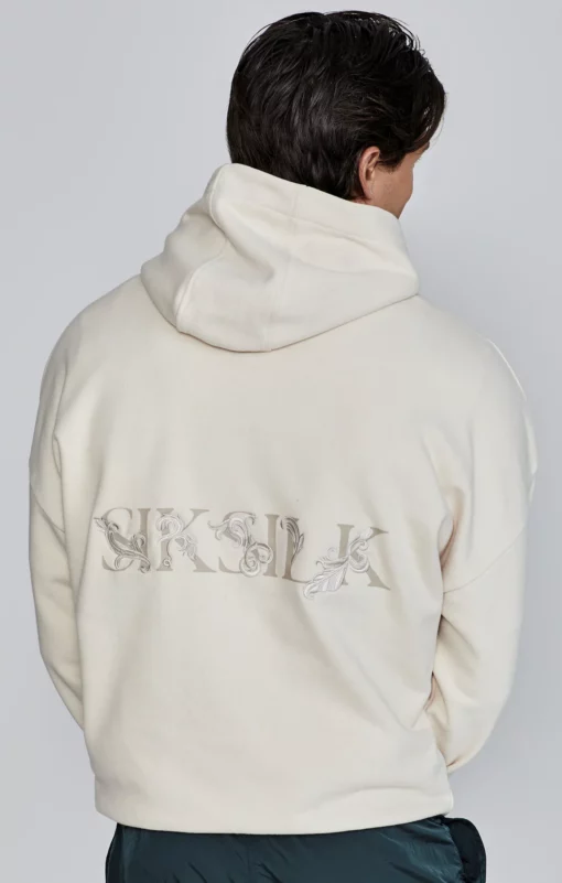 Hoodie Ecru Filigree SikSilk