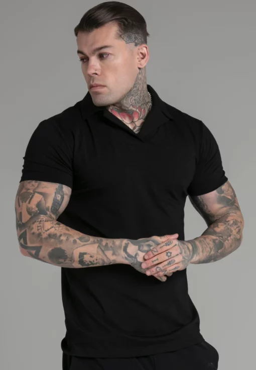 Polo Revere Black Smart SikSilk